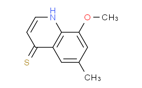 CAS No. 1315347-13-7, 8-Methoxy-6-methylquinoline-4(1H)-thione