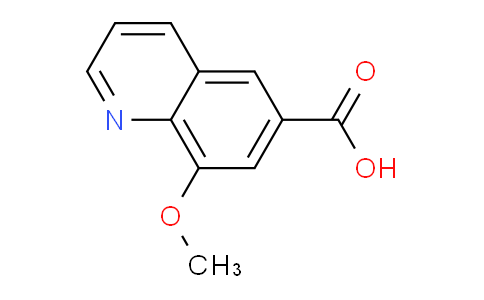 CAS No. 1668584-26-6, 8-Methoxyquinoline-6-carboxylic acid