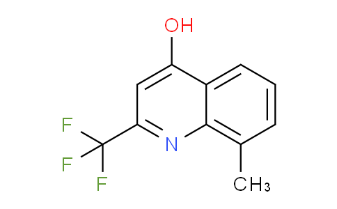 CAS No. 1701-19-5, 8-Methyl-2-(trifluoromethyl)quinolin-4-ol