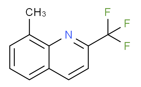 CAS No. 1860-46-4, 8-Methyl-2-(trifluoromethyl)quinoline