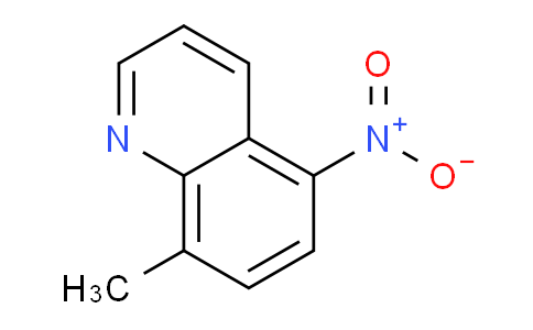 CAS No. 64976-62-1, 8-Methyl-5-nitroquinoline