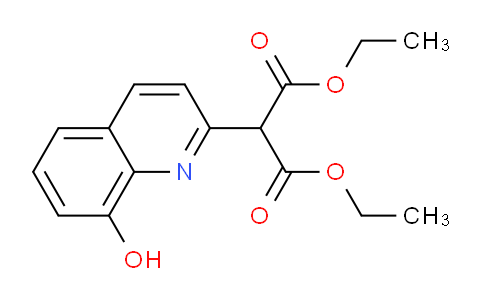 CAS No. 36018-63-0, Diethyl 2-(8-hydroxyquinolin-2-yl)malonate