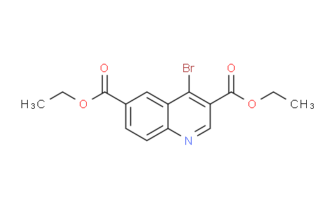 CAS No. 1378261-00-7, Diethyl 4-bromoquinoline-3,6-dicarboxylate