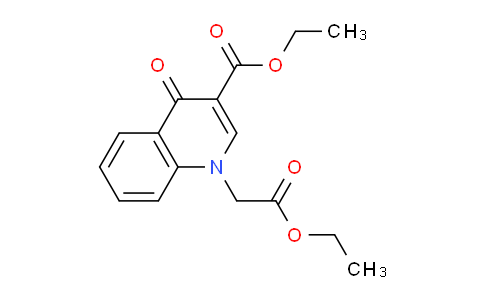 CAS No. 1241719-18-5, Ethyl 1-(2-ethoxy-2-oxoethyl)-4-oxo-1,4-dihydroquinoline-3-carboxylate