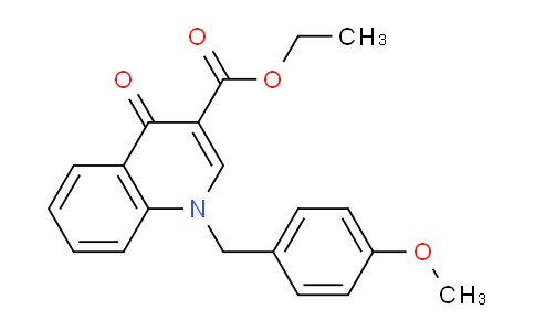 CAS No. 937268-26-3, Ethyl 1-(4-methoxybenzyl)-4-oxo-1,4-dihydroquinoline-3-carboxylate
