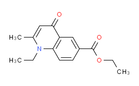 CAS No. 1352486-68-0, Ethyl 1-ethyl-2-methyl-4-oxo-1,4-dihydroquinoline-6-carboxylate