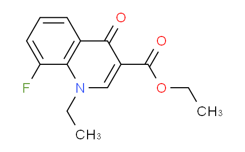 CAS No. 122224-57-1, Ethyl 1-ethyl-8-fluoro-4-oxo-1,4-dihydroquinoline-3-carboxylate
