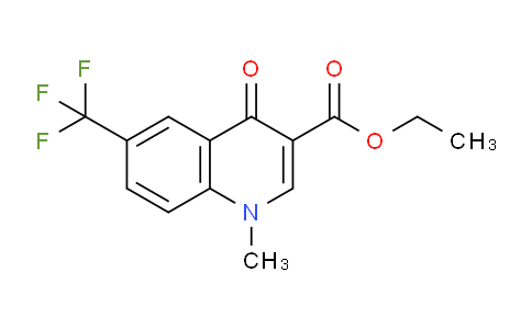 CAS No. 1260806-68-5, Ethyl 1-methyl-4-oxo-6-(trifluoromethyl)-1,4-dihydroquinoline-3-carboxylate