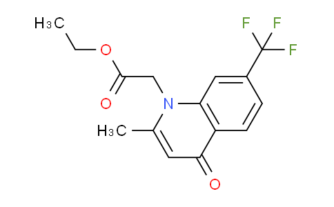 MC691349 | 1209087-50-2 | Ethyl 2-(2-methyl-4-oxo-7-(trifluoromethyl)quinolin-1(4H)-yl)acetate