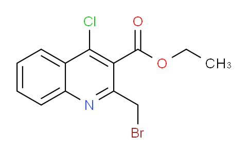 CAS No. 431078-61-4, Ethyl 2-(bromomethyl)-4-chloroquinoline-3-carboxylate