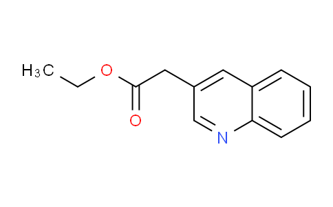 CAS No. 33054-18-1, Ethyl 2-(quinolin-3-yl)acetate