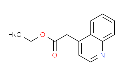 CAS No. 4789-81-5, Ethyl 2-(quinolin-4-yl)acetate