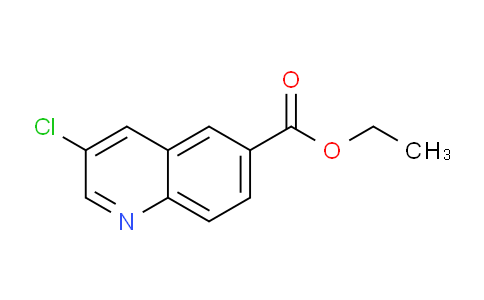 CAS No. 1378260-98-0, Ethyl 3-chloroquinoline-6-carboxylate