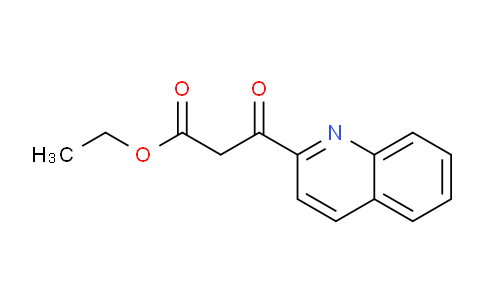 CAS No. 96057-59-9, Ethyl 3-oxo-3-(quinolin-2-yl)propanoate