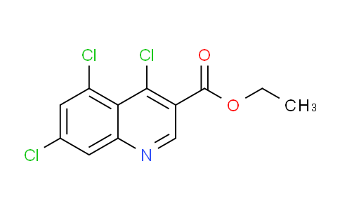 CAS No. 150258-21-2, Ethyl 4,5,7-trichloroquinoline-3-carboxylate
