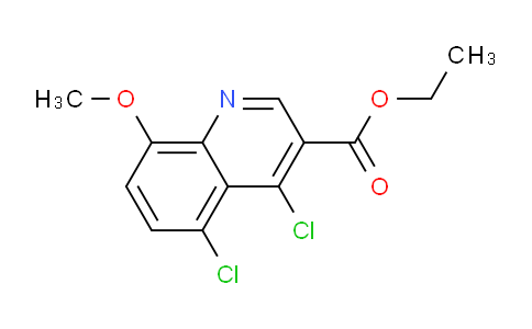 DY691405 | 1019345-45-9 | Ethyl 4,5-dichloro-8-methoxyquinoline-3-carboxylate