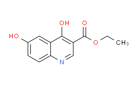 CAS No. 228728-25-4, Ethyl 4,6-dihydroxyquinoline-3-carboxylate