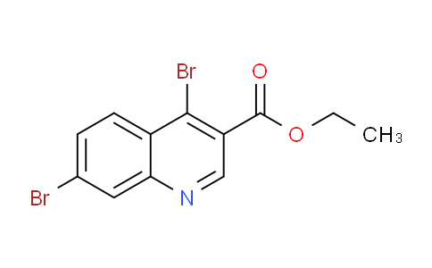 CAS No. 2180727-08-4, Ethyl 4,7-dibromoquinoline-3-carboxylate