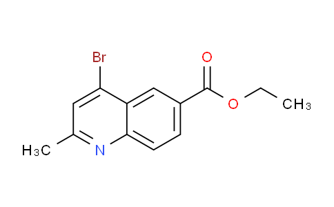 CAS No. 1261746-86-4, Ethyl 4-bromo-2-methylquinoline-6-carboxylate