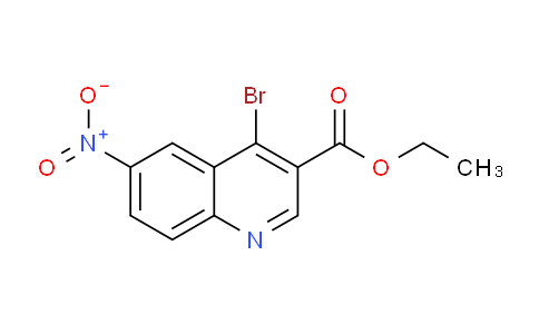 CAS No. 1378260-95-7, Ethyl 4-bromo-6-nitroquinoline-3-carboxylate
