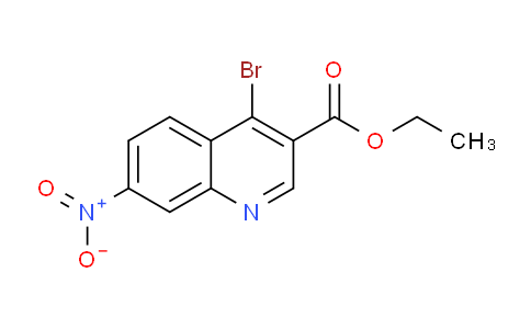 CAS No. 1378259-36-9, Ethyl 4-bromo-7-nitroquinoline-3-carboxylate