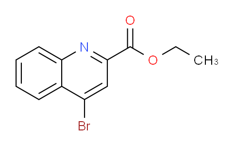 CAS No. 476471-37-1, Ethyl 4-bromoquinoline-2-carboxylate