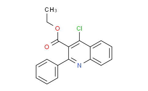 CAS No. 50593-13-0, Ethyl 4-chloro-2-phenylquinoline-3-carboxylate