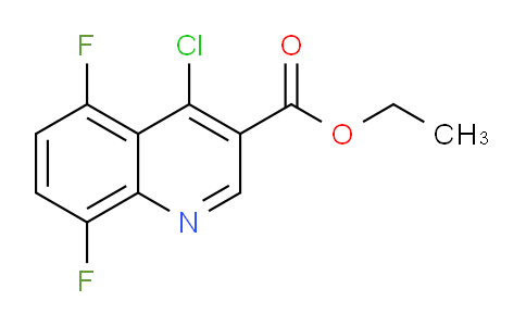 CAS No. 193827-70-2, Ethyl 4-chloro-5,8-difluoroquinoline-3-carboxylate