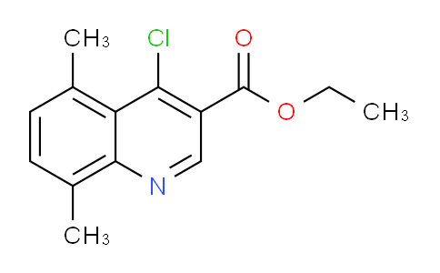 CAS No. 338954-51-1, Ethyl 4-chloro-5,8-dimethylquinoline-3-carboxylate