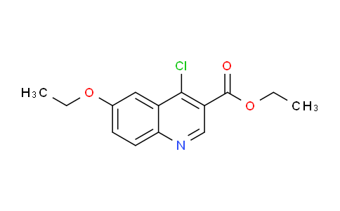 CAS No. 112190-03-1, Ethyl 4-chloro-6-ethoxyquinoline-3-carboxylate