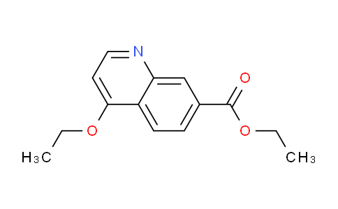 CAS No. 1688656-69-0, Ethyl 4-ethoxyquinoline-7-carboxylate