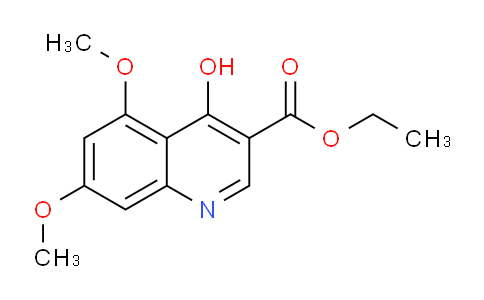 CAS No. 26893-03-8, Ethyl 4-hydroxy-5,7-dimethoxyquinoline-3-carboxylate