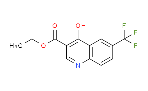 CAS No. 26893-12-9, Ethyl 4-hydroxy-6-(trifluoromethyl)quinoline-3-carboxylate