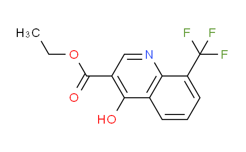 CAS No. 23851-84-5, Ethyl 4-hydroxy-8-(trifluoromethyl)quinoline-3-carboxylate