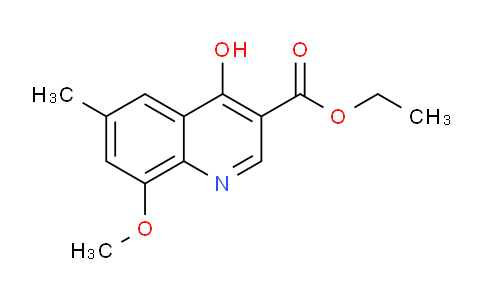 CAS No. 1315343-70-4, Ethyl 4-hydroxy-8-methoxy-6-methylquinoline-3-carboxylate