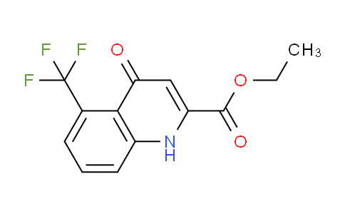 CAS No. 123157-88-0, Ethyl 4-oxo-5-(trifluoromethyl)-1,4-dihydroquinoline-2-carboxylate
