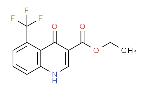 CAS No. 1159590-65-4, Ethyl 4-oxo-5-(trifluoromethyl)-1,4-dihydroquinoline-3-carboxylate