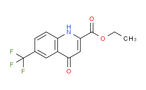CAS No. 123158-32-7, Ethyl 4-oxo-6-(trifluoromethyl)-1,4-dihydroquinoline-2-carboxylate