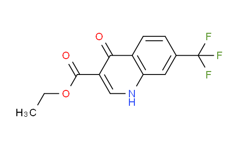 CAS No. 71083-04-0, Ethyl 4-oxo-7-(trifluoromethyl)-1,4-dihydroquinoline-3-carboxylate