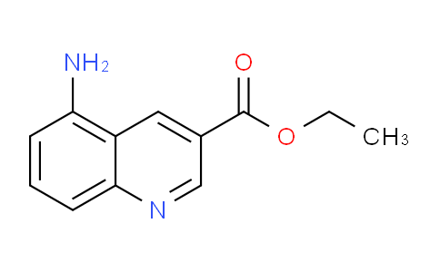CAS No. 1416440-22-6, Ethyl 5-aminoquinoline-3-carboxylate