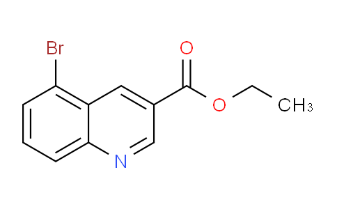 CAS No. 1383551-36-7, Ethyl 5-bromoquinoline-3-carboxylate