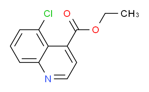 CAS No. 116557-07-4, Ethyl 5-chloroquinoline-4-carboxylate
