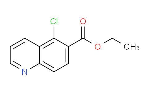 CAS No. 180421-62-9, Ethyl 5-chloroquinoline-6-carboxylate