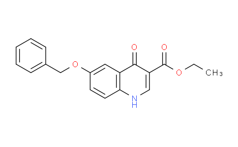 CAS No. 869358-02-1, Ethyl 6-(benzyloxy)-4-oxo-1,4-dihydroquinoline-3-carboxylate