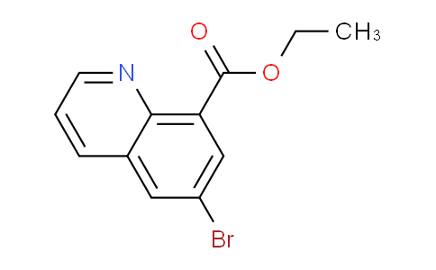 CAS No. 1823235-14-8, Ethyl 6-bromoquinoline-8-carboxylate