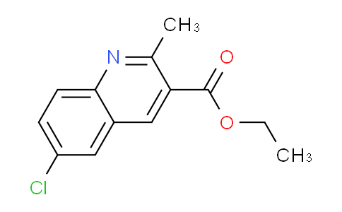 CAS No. 114858-39-8, Ethyl 6-chloro-2-methylquinoline-3-carboxylate