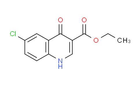 CAS No. 79607-22-0, Ethyl 6-chloro-4-oxo-1,4-dihydroquinoline-3-carboxylate