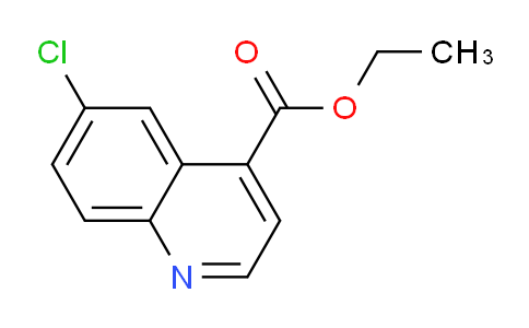 CAS No. 54395-95-8, Ethyl 6-chloroquinoline-4-carboxylate