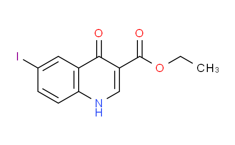 CAS No. 302949-01-5, Ethyl 6-iodo-4-oxo-1,4-dihydroquinoline-3-carboxylate
