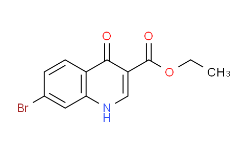 CAS No. 208580-23-8, Ethyl 7-bromo-4-oxo-1,4-dihydroquinoline-3-carboxylate